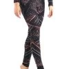 Humble Warrior Printed Yoga Leggings -Yoga Democracy 1101 Humble Warrior R1 4