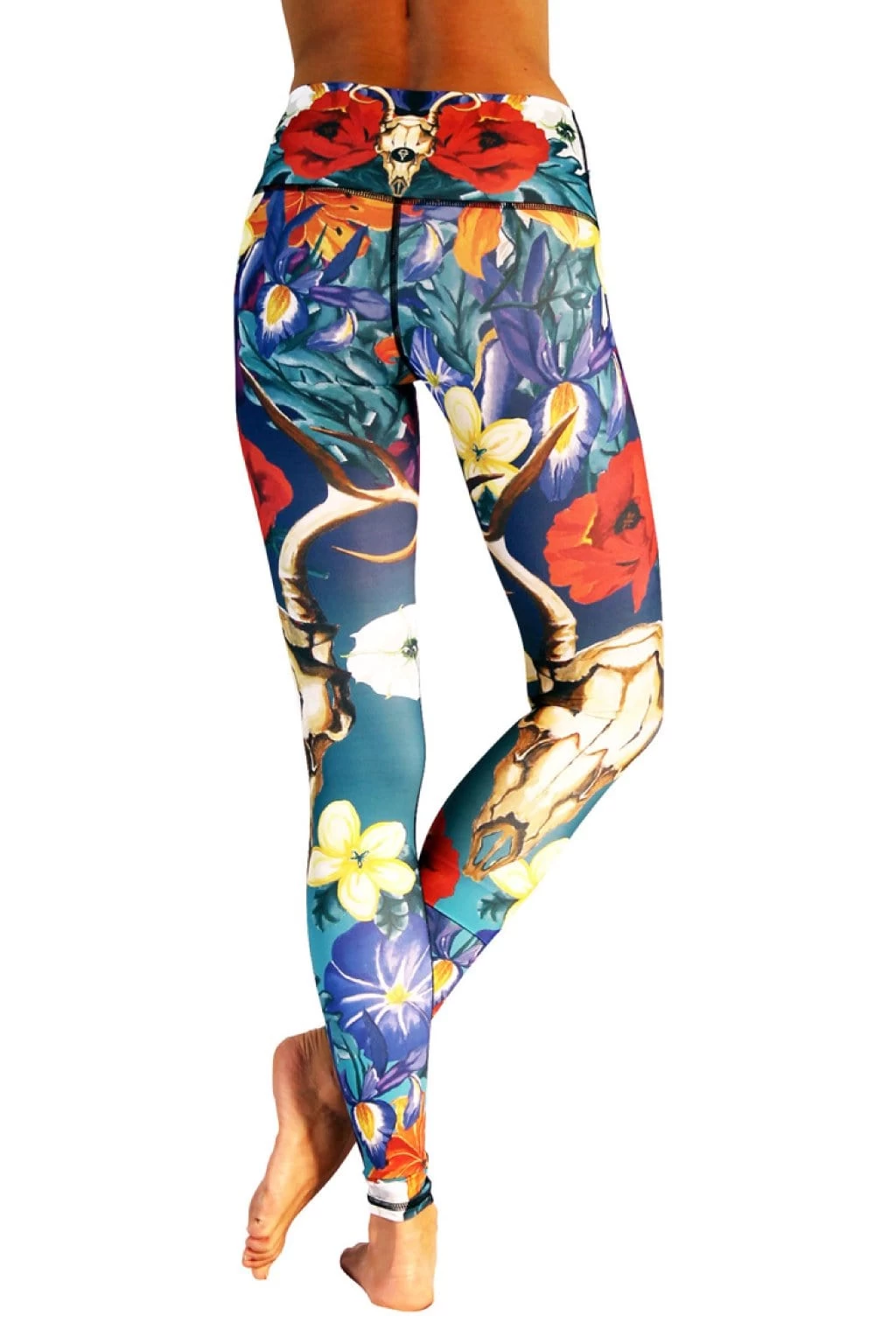 Georgia Printed Yoga Leggings 6 Georgia Printed Yoga Leggings - Image 4