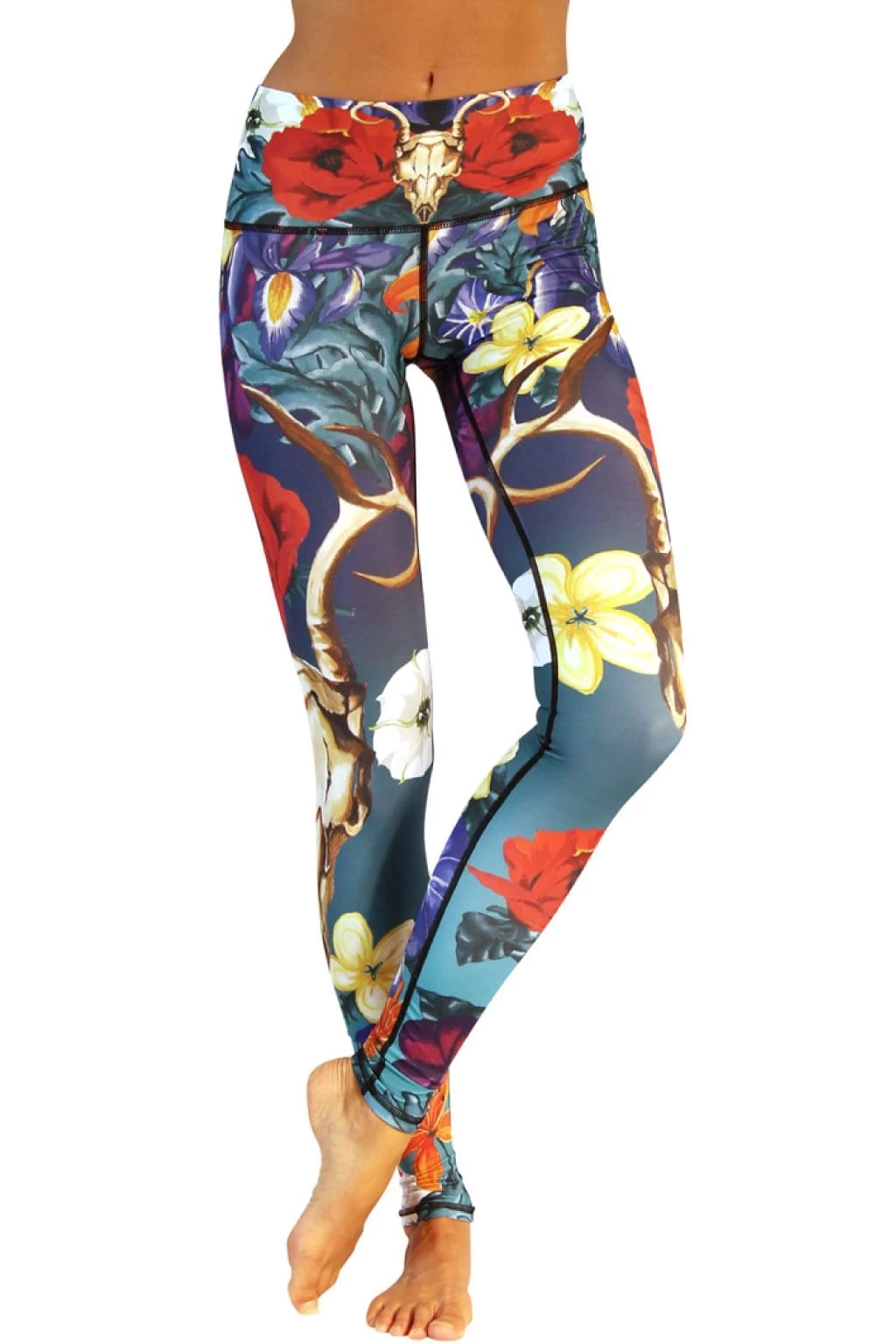 Georgia Printed Yoga Leggings 3 Georgia Printed Yoga Leggings