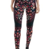 Folklore Printed Yoga Leggings -Yoga Democracy 1103 Folklore front removebg