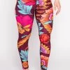 Indie Flow Printed Yoga Leggings 2 Indie Flow Printed Yoga Leggings -Yoga Democracy 1103 IndieFlow Front