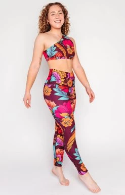 Indie Flow Printed Yoga Leggings -Yoga Democracy 1103 IndieFlow Fullbody