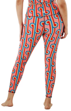 Rainbow Chaser Printed Yoga Leggings -Yoga Democracy 1103 chaser back removebg