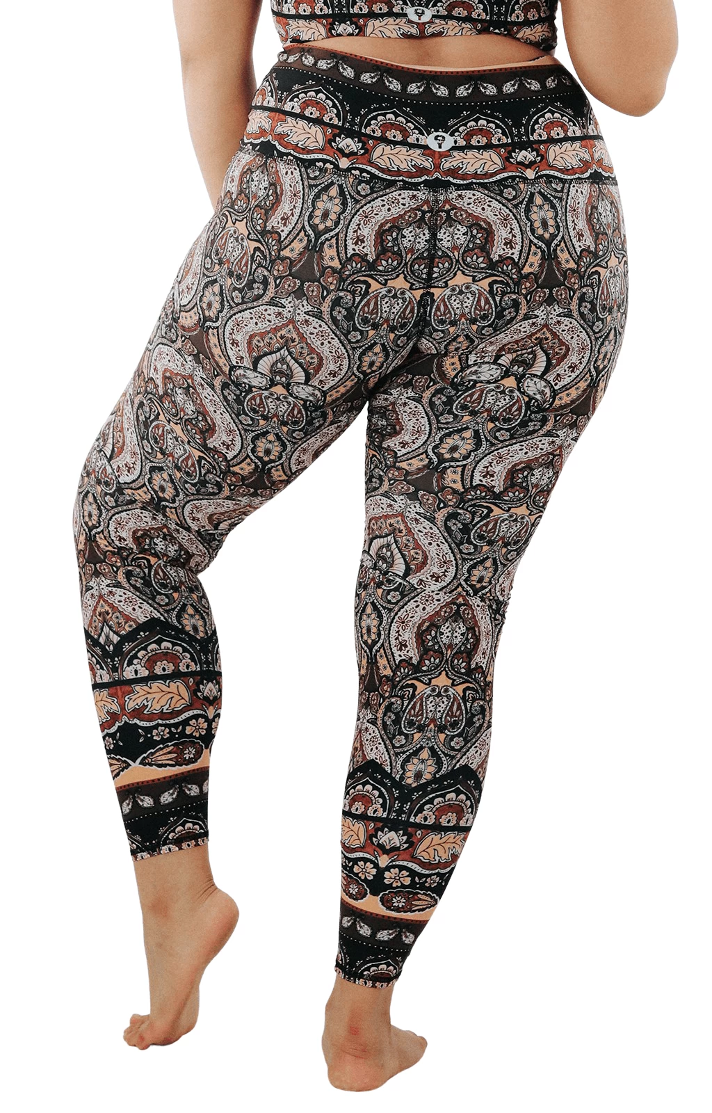 Espresso Yourself Printed Yoga Leggings 9 Espresso Yourself Printed Yoga Leggings - Image 7