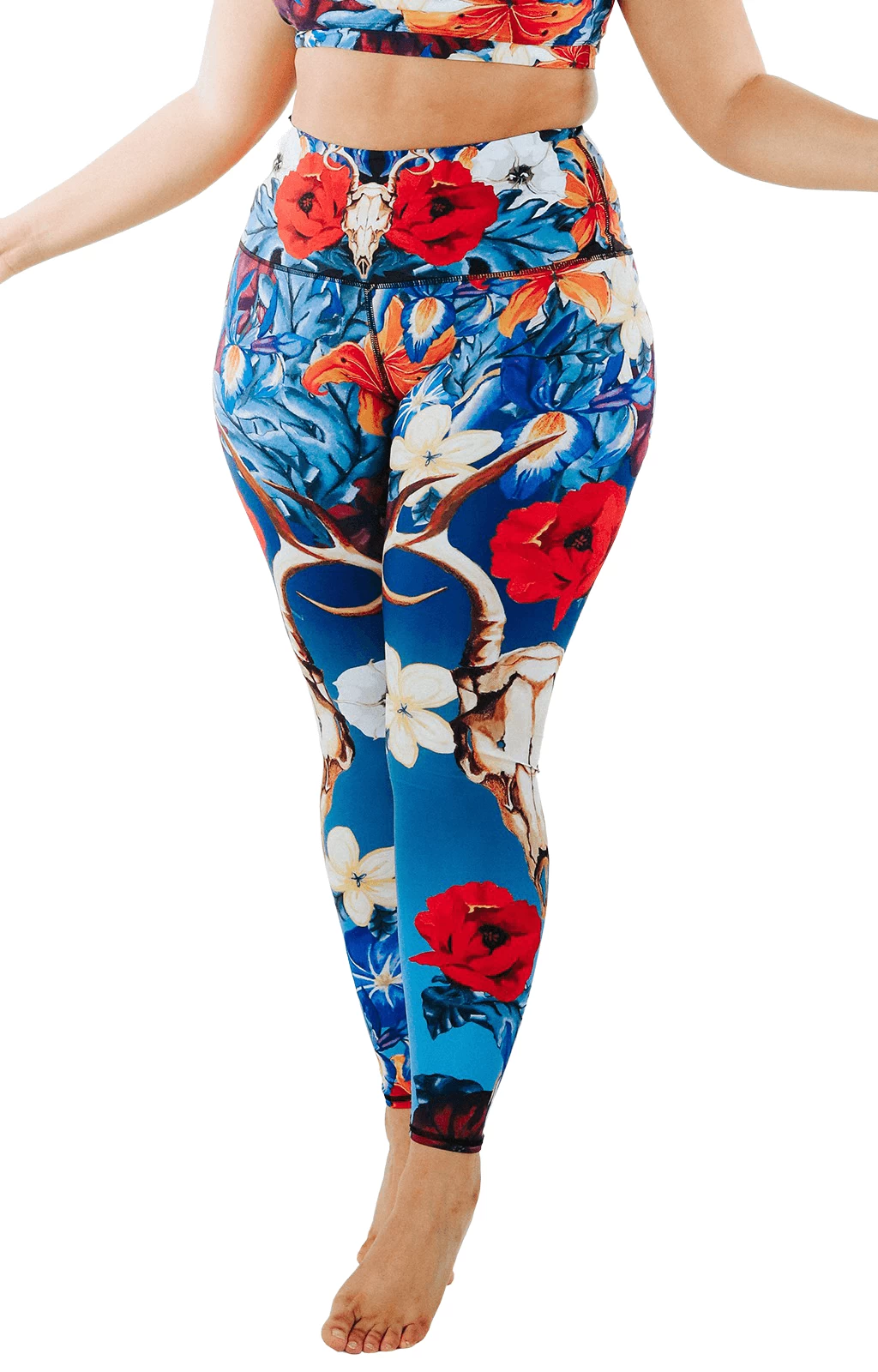 Georgia Printed Yoga Leggings 7 Georgia Printed Yoga Leggings - Image 5