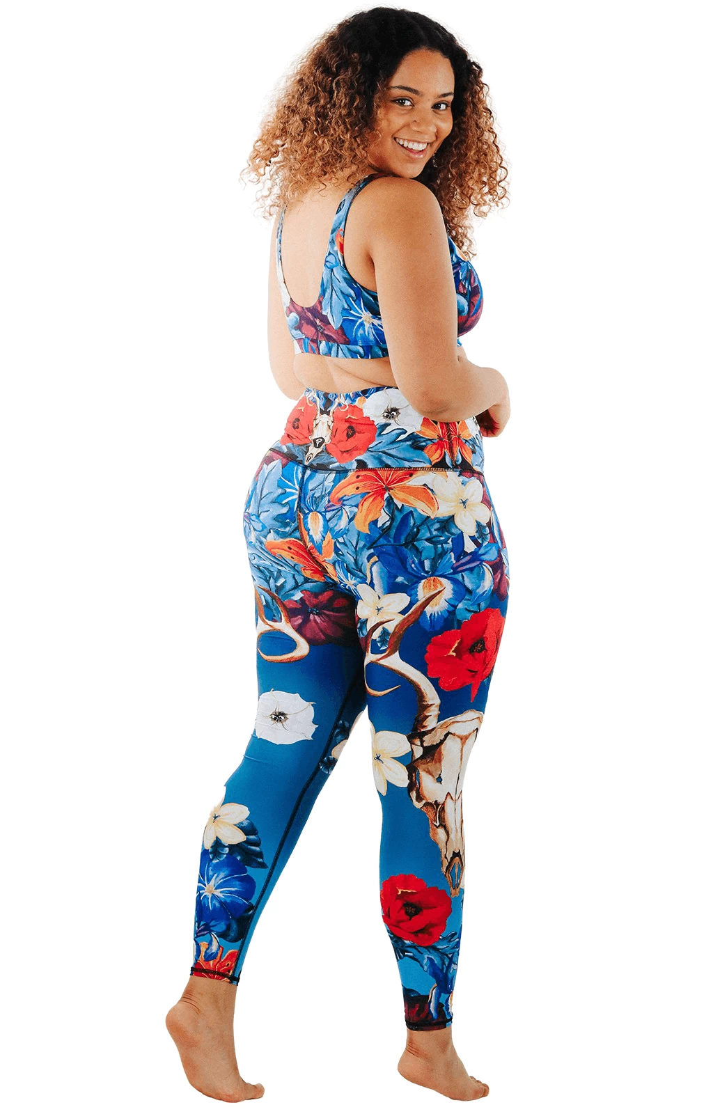 Georgia Printed Yoga Leggings 8 Georgia Printed Yoga Leggings - Image 6