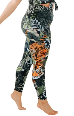 Rawr Talent Printed Yoga Leggings 16 Rawr Talent Printed Yoga Leggings -Yoga Democracy 1103 rawr side removebg