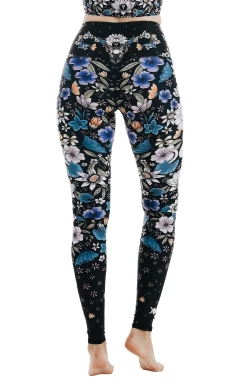 Divine Feminine Printed Yoga Leggings -Yoga Democracy 1103 uterus back removebg