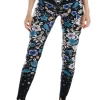 Divine Feminine Printed Yoga Leggings -Yoga Democracy 1103 uterus front removebg