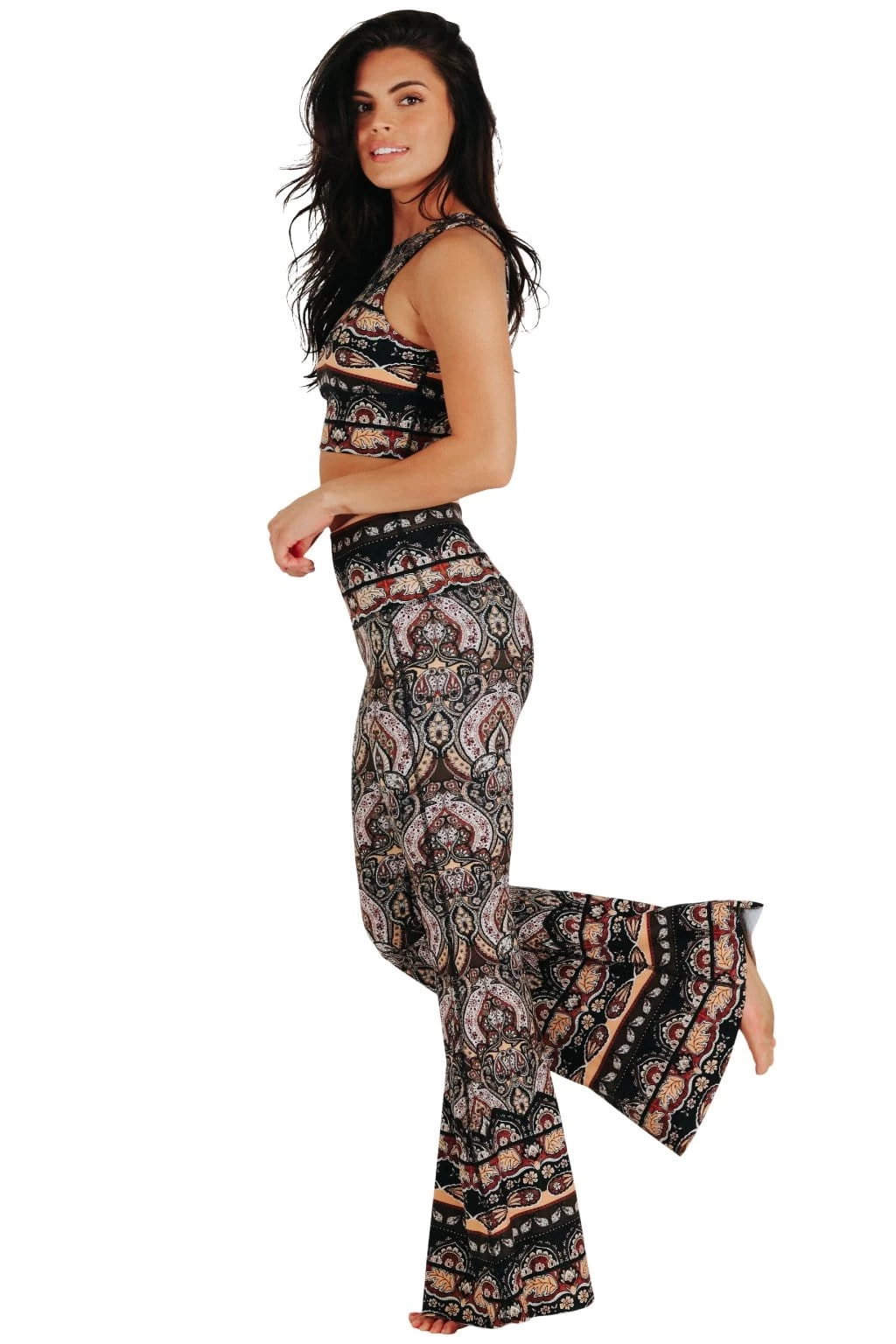 Espresso Yourself Printed Bell Bottoms 4 Espresso Yourself Printed Bell Bottoms - Image 2
