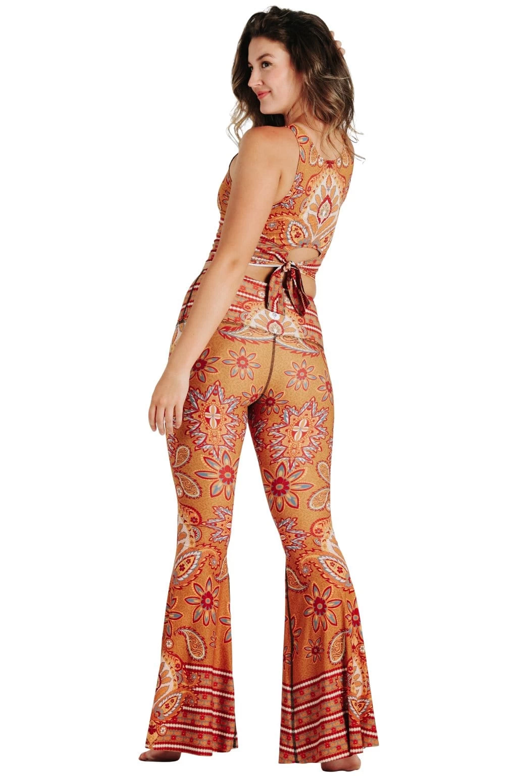 Rad Paisley Printed Bell Bottoms 5 Rad Paisley Printed Bell Bottoms - Image 3