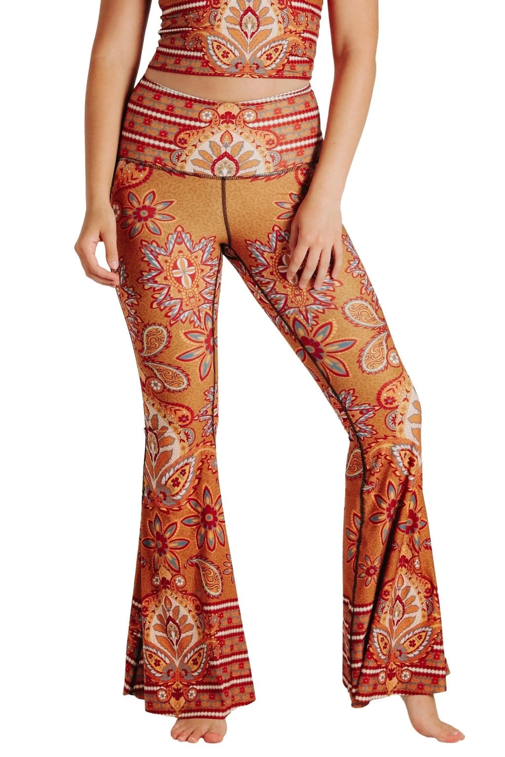 Rad Paisley Printed Bell Bottoms 3 Rad Paisley Printed Bell Bottoms