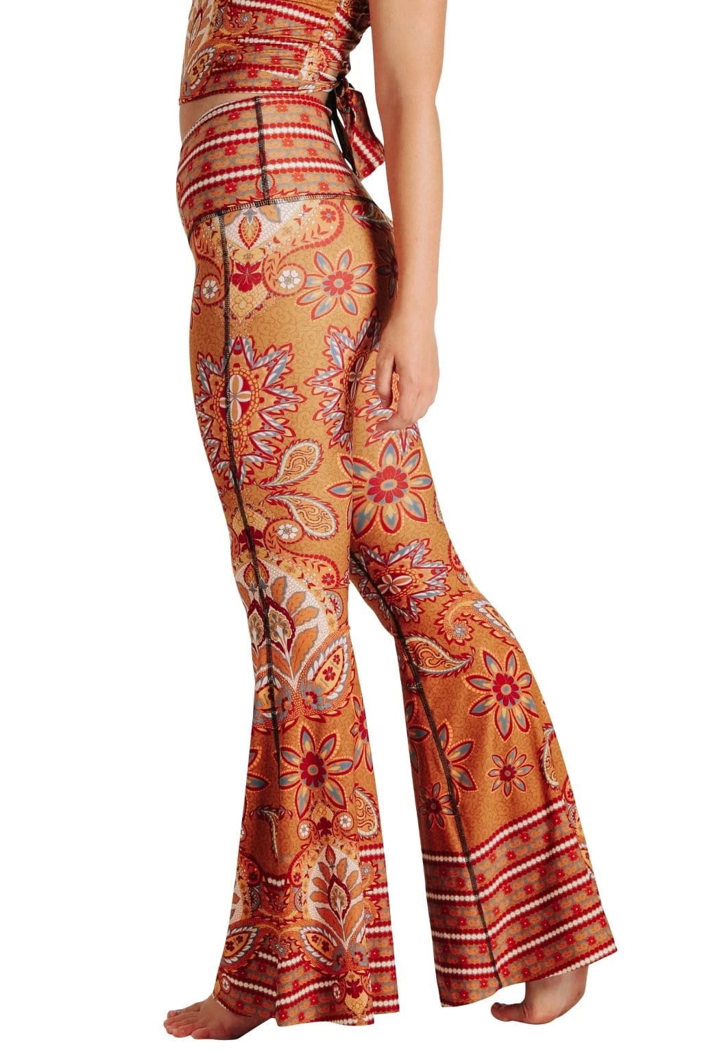 Rad Paisley Printed Bell Bottoms 9 Rad Paisley Printed Bell Bottoms - Image 7