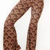 Art Deco Printed Bell Bottoms 1 Art Deco Printed Bell Bottoms -Yoga Democracy 1114 ArtDeco front
