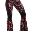 Folklore Printed Bell Bottoms -Yoga Democracy 1114 Folklore right1 removebg