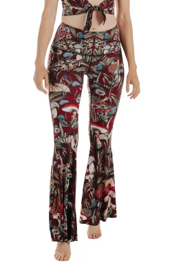 Fun Gal Printed Bell Bottoms 10 Fun Gal Printed Bell Bottoms -Yoga Democracy 1114 FunGal front removebg