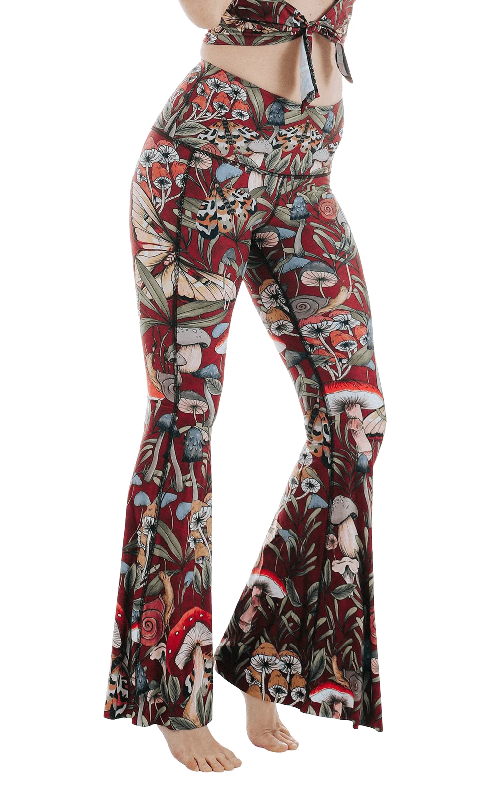Fun Gal Printed Bell Bottoms 3 Fun Gal Printed Bell Bottoms