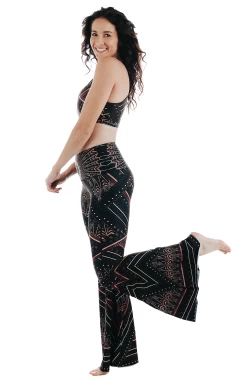 Humble Warrior Printed Bell Bottoms -Yoga Democracy 1114 HUMBLE FULLBODY d80dc3ce bec8 418c 84c0 e0f3e22b13cc