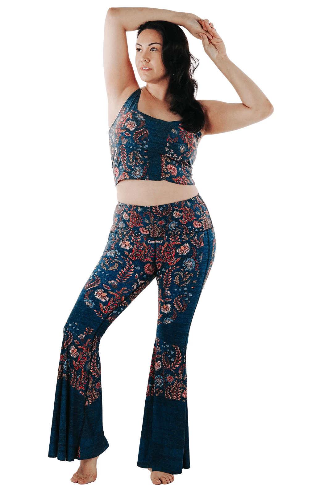 Festival Denim Printed Bell Bottoms 9 Festival Denim Printed Bell Bottoms - Image 7