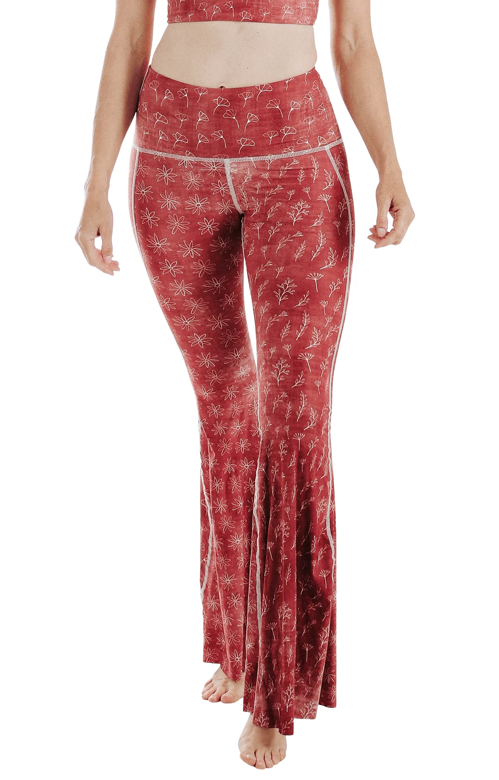 Terracotta Time Printed Bell Bottoms 4 Terracotta Time Printed Bell Bottoms - Image 2