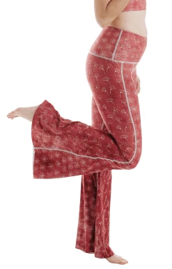 Terracotta Time Printed Bell Bottoms