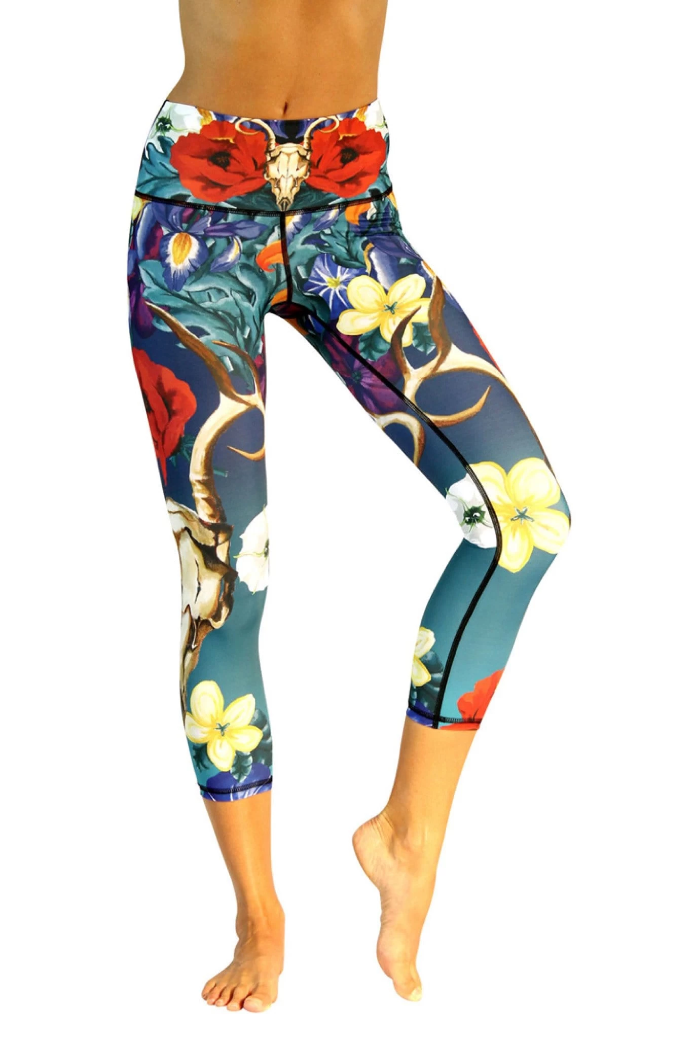 Georgia Printed Yoga Crops 3 Georgia Printed Yoga Crops