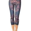 Festival Denim Printed Yoga Crops 1 Festival Denim Printed Yoga Crops -Yoga Democracy 120178 festival 4