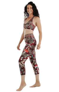 Fun Gal Printed Yoga Crops -Yoga Democracy 1201 FunGal Fullbody removebg
