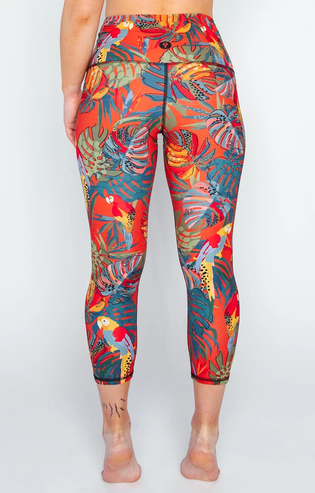 Tropical Paradise Printed Yoga Crops 7 Tropical Paradise Printed Yoga Crops - Image 5