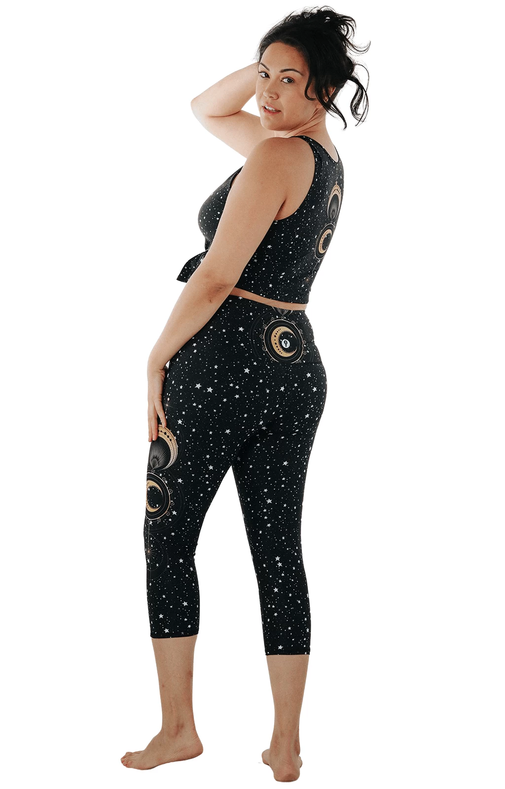 Fortune Teller Printed Yoga Crops 9 Fortune Teller Printed Yoga Crops - Image 7