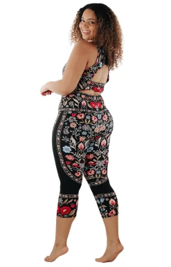 Rustica Printed Yoga Crops -Yoga Democracy 1201 rustica full removebg