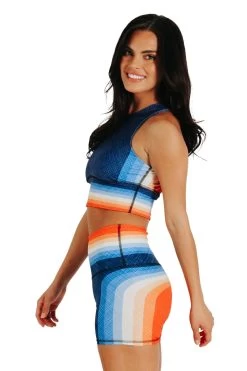 Joey Short In Retro Rainbow