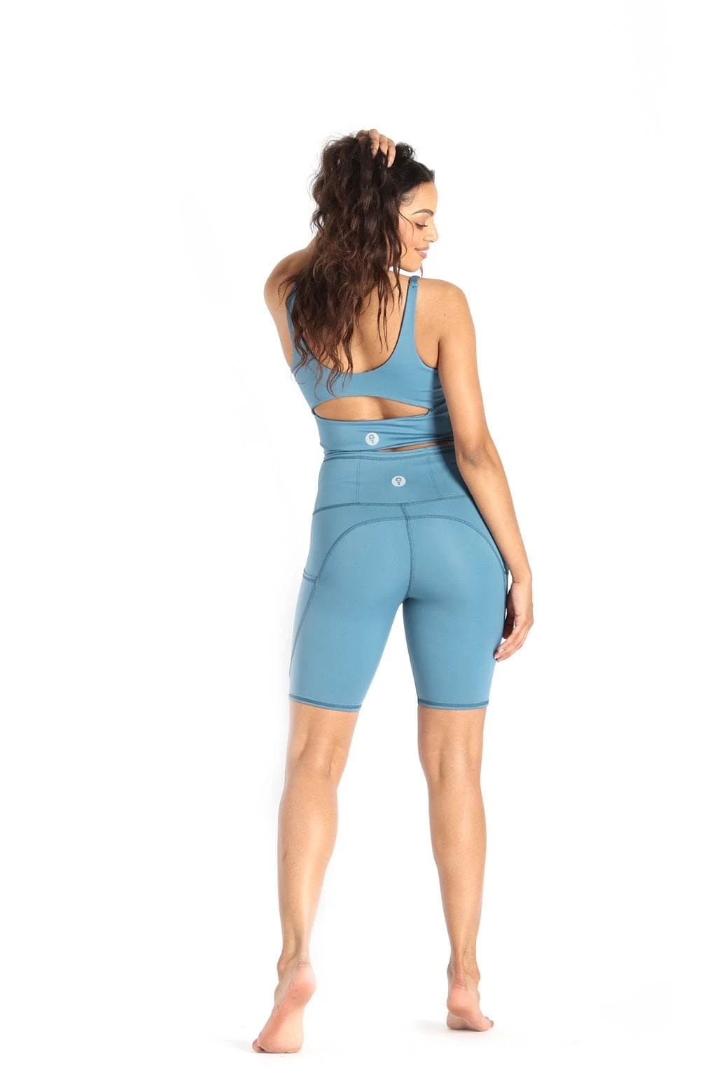 Limitless Sports Bra In Ocean - Medium Support, A - E Cups 8 Limitless Sports Bra In Ocean - Medium Support, A - E Cups - Image 6