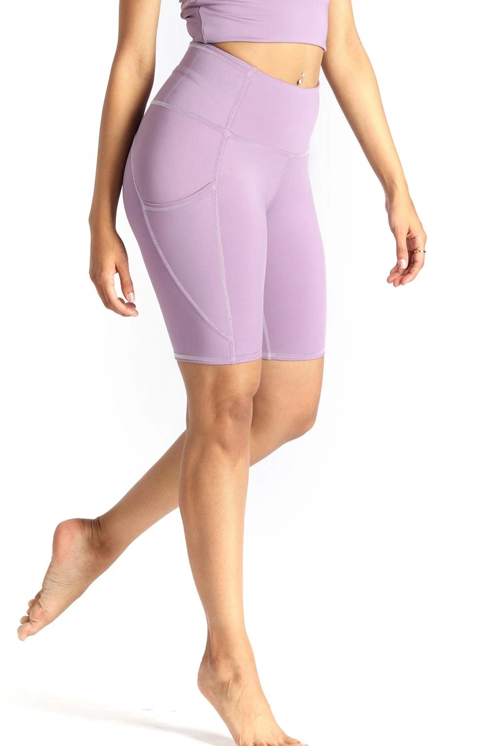 Utility Biker Short In Amethyst 3 Utility Biker Short In Amethyst