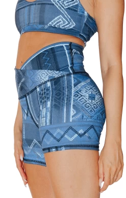 Movement Short In Cool Kushutara -Yoga Democracy 1307 CoolBukhara left removebg