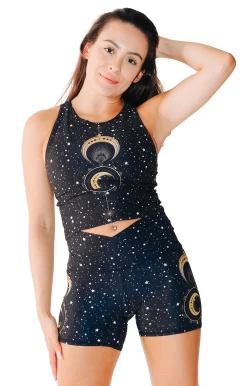 Movement Short In Fortune Teller -Yoga Democracy 1307 FortuneTeller bodyshot removebg