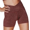 Movement Short In Henna Heather -Yoga Democracy 1307 Henna front removebg