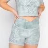 Movement Short In Pure Sage -Yoga Democracy 1307 PureSage Front