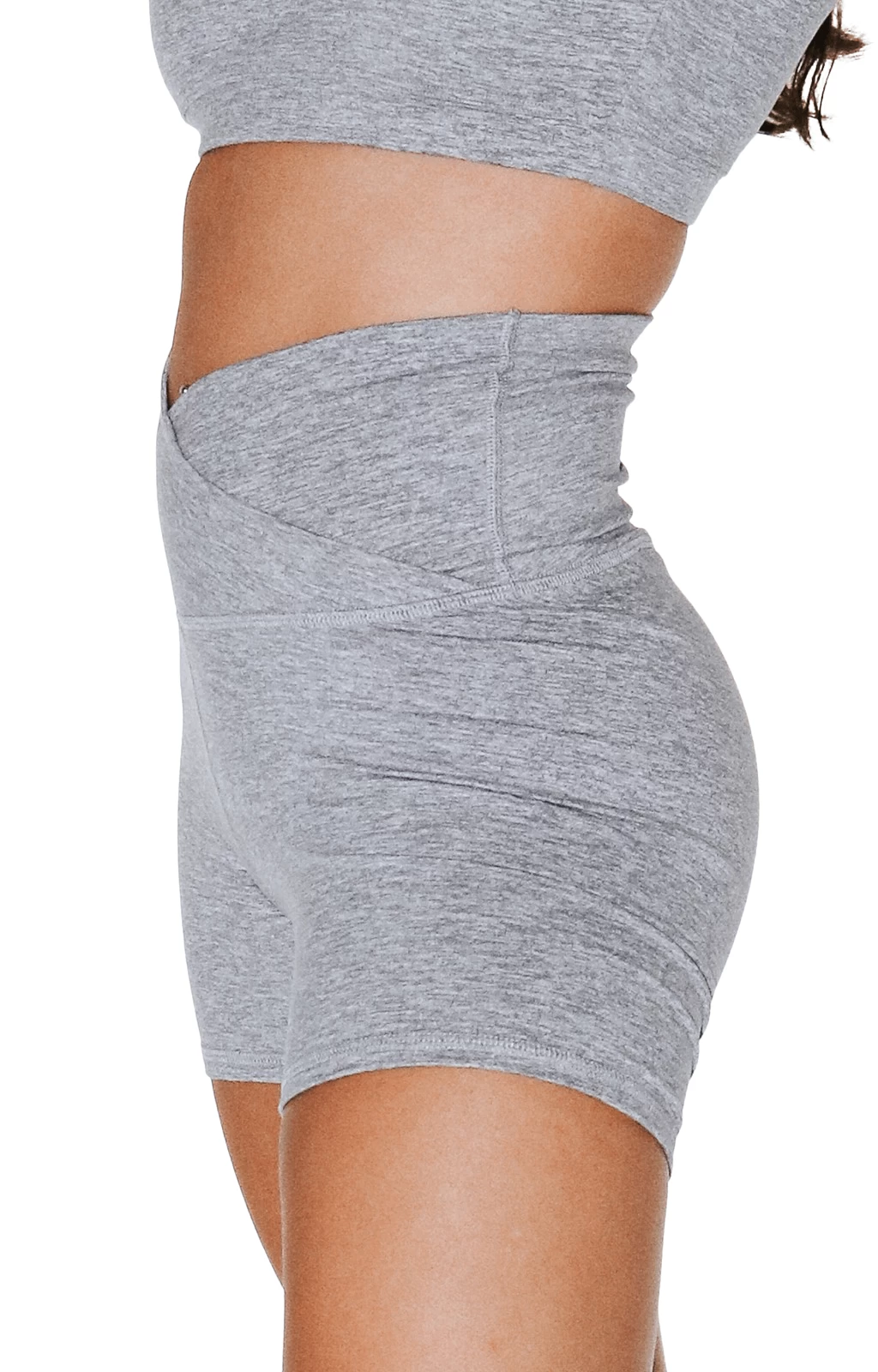 Movement Short In Silver Heather 4 Movement Short In Silver Heather - Image 2