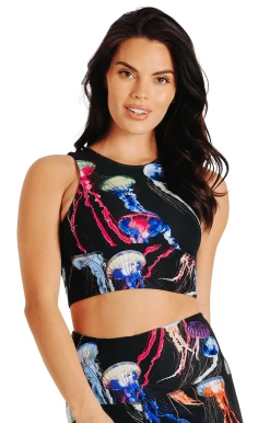 Free Range Sports Bra In Electric Flow