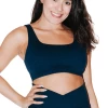 Everyday Sports Bra In Navy Blue Heather - Medium Support, A - E Cups