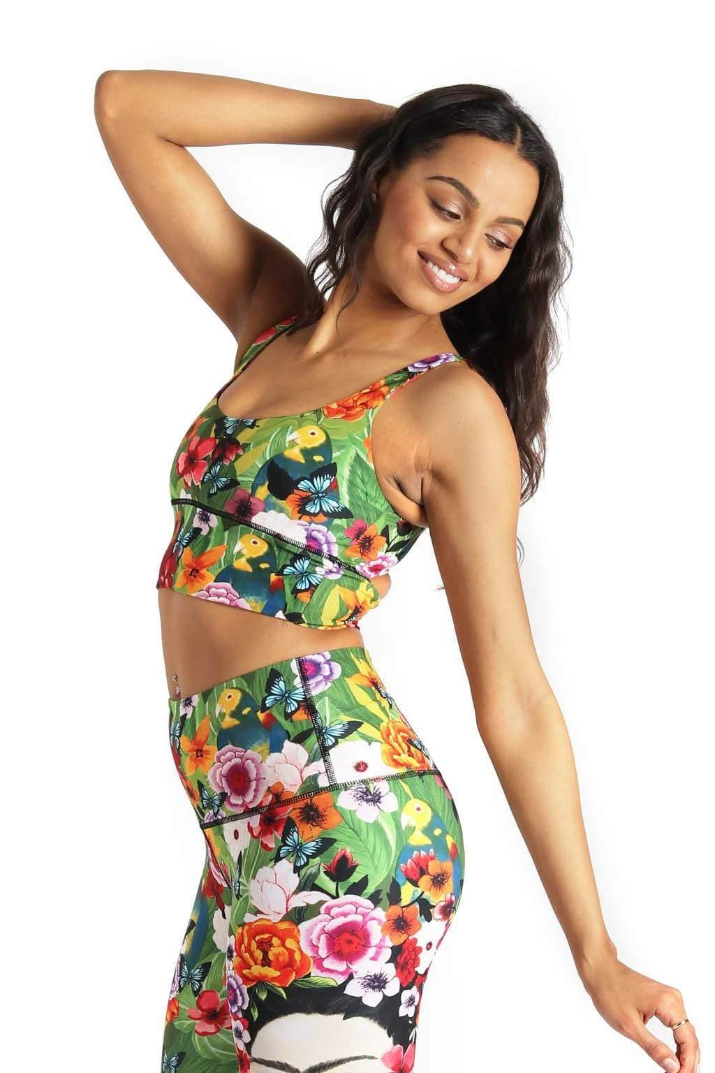 Limitless Sports Bra In Kahlo - Medium Support, A - E Cups 6 Limitless Sports Bra In Kahlo - Medium Support, A - E Cups - Image 4