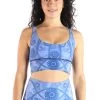 Limitless Sports Bra In Peaceful Warrior - Medium Support, A - E Cups -Yoga Democracy 1506 PEACEFUL WARRIOR