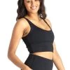 Limitless Sports Bra In Jet Black - Medium Support, A - E Cups -Yoga Democracy 1506 SOLIDS BLACK RIGHT 8bcdf7cc f8f2 4b70 9e88 8a5cf73e49cc