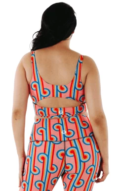 Limitless Sports Bra In Rainbow Chaser - Medium Support, A - E Cups 13 Limitless Sports Bra In Rainbow Chaser - Medium Support, A - E Cups -Yoga Democracy 1506 chaser back removebg