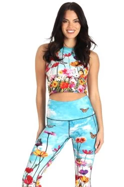 Reversible Knot Top In Flower Bomb