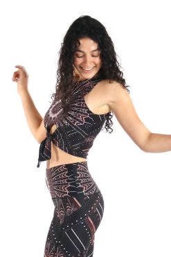 Reversible Knot Top In Humble Warrior -Yoga Democracy 1606 Humble Warrior 4