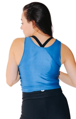 Reversible Knot Top In Cool Bukhara -Yoga Democracy 1606 CoolKushutara back1 removebg