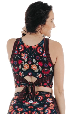 Reversible Knot Top In Folklore -Yoga Democracy 1606 Folklore back2 removebg