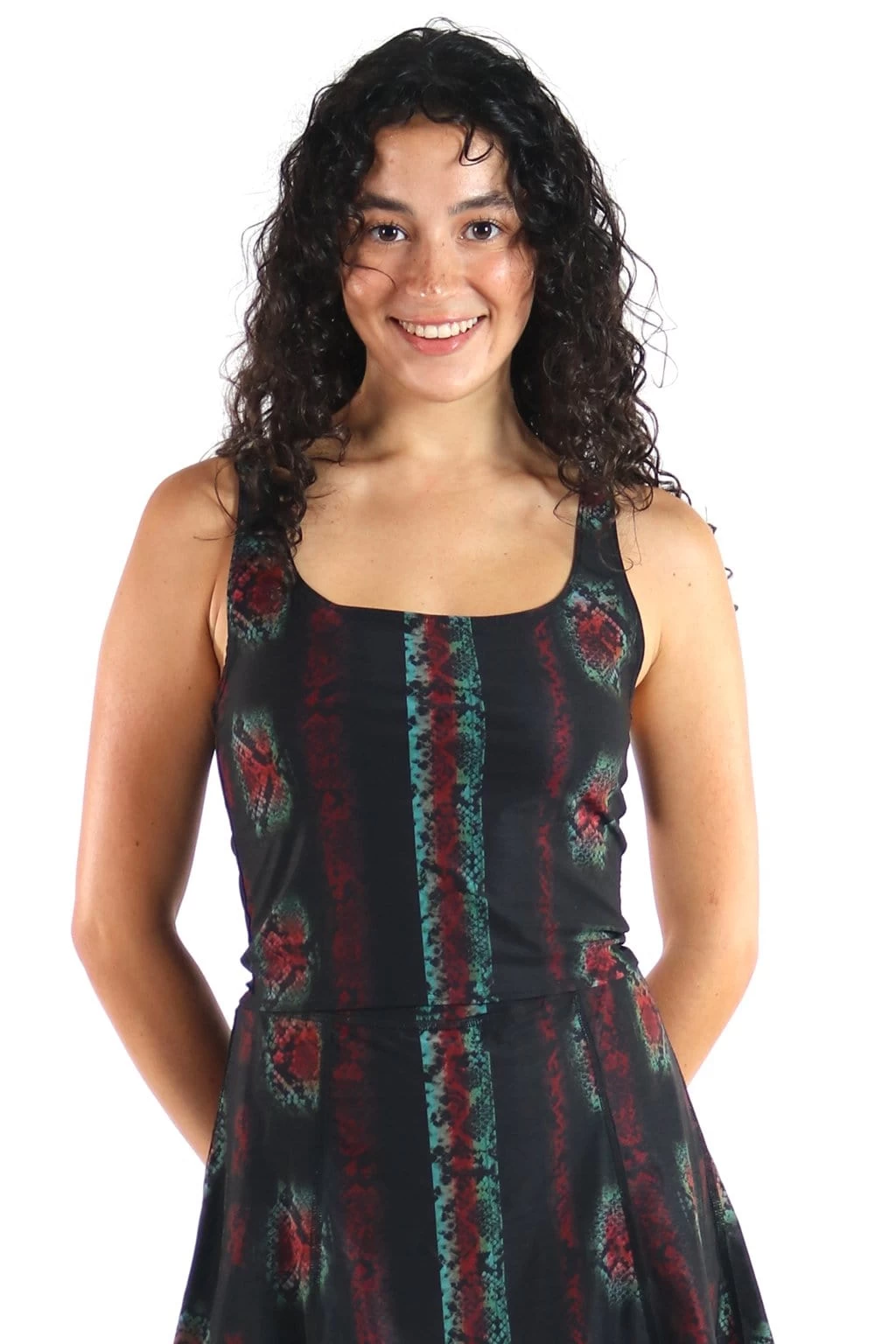 Om Tank In Iridescent Snake 3 Om Tank In Iridescent Snake